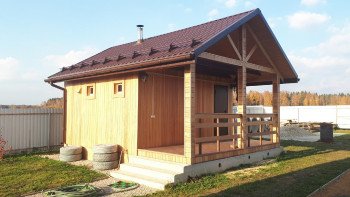 Квиз Узнай стоимость каркасной бани под ключ 